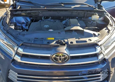 2018 Toyota Highlander Limited z USA, uszkodzony, nr VIN 5TDYZRFH5JS253274